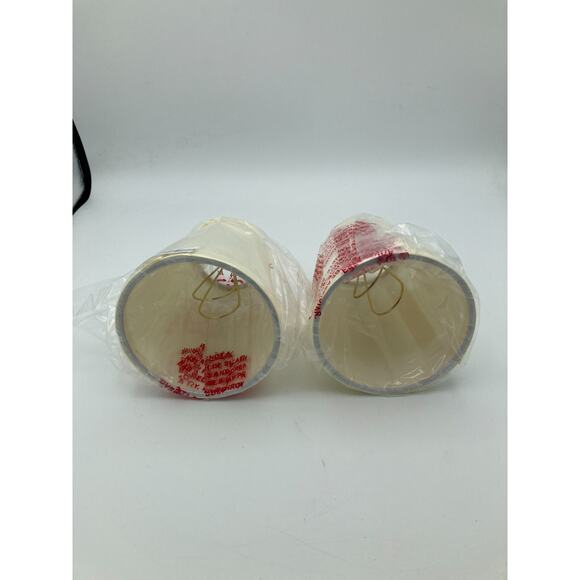 32666-2 Small Hardback Empire Shape Chandelier Clip-On Lamp Shade Set (2 Pack... - Picture 3 of 8